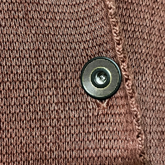 NWT Free People Chamomile Oversized Boho Sweater Cardigan Washed Acorn Large - Picture 9 of 14